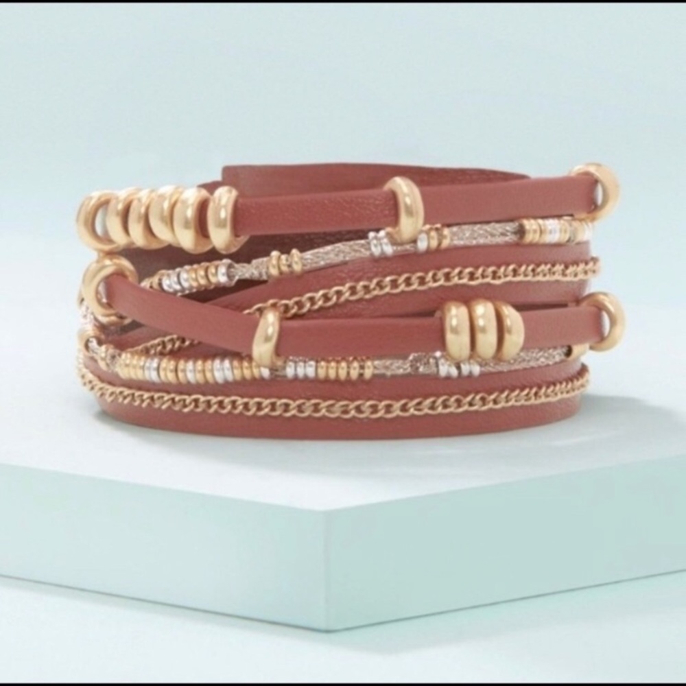 Stella & Dot - Maize Double Wrap Bracelet